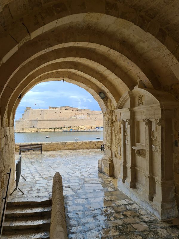 View of valletta  from Senglea point