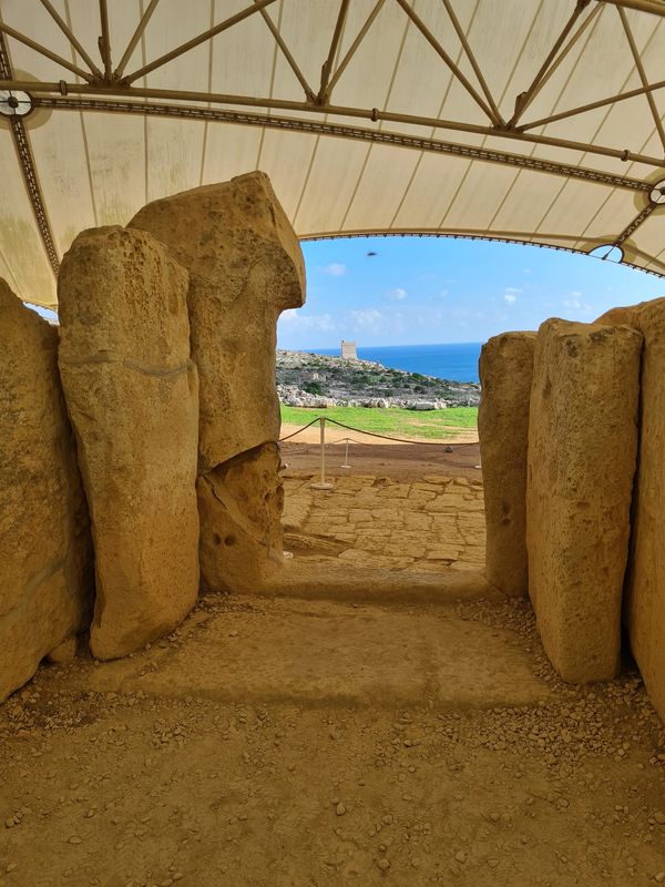 Ancient temple of hagar_qim malta, prehistory sightseeing