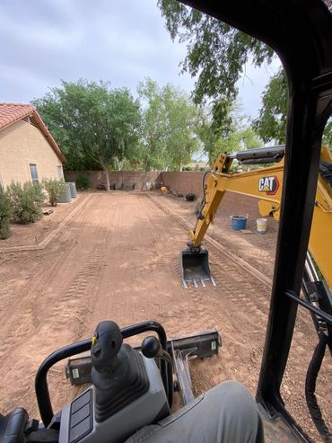 A man driving the truck