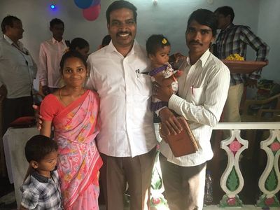 Pastor.Prasad and His Family