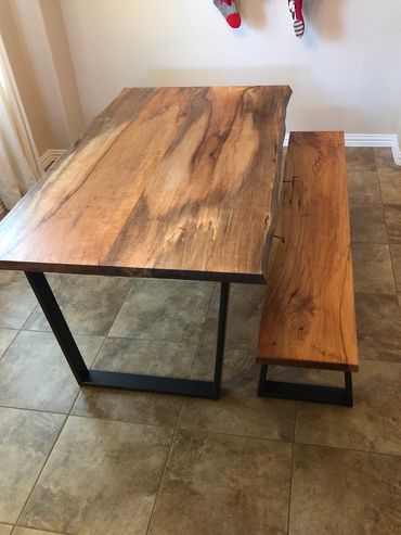 Live Edge Dining Table 