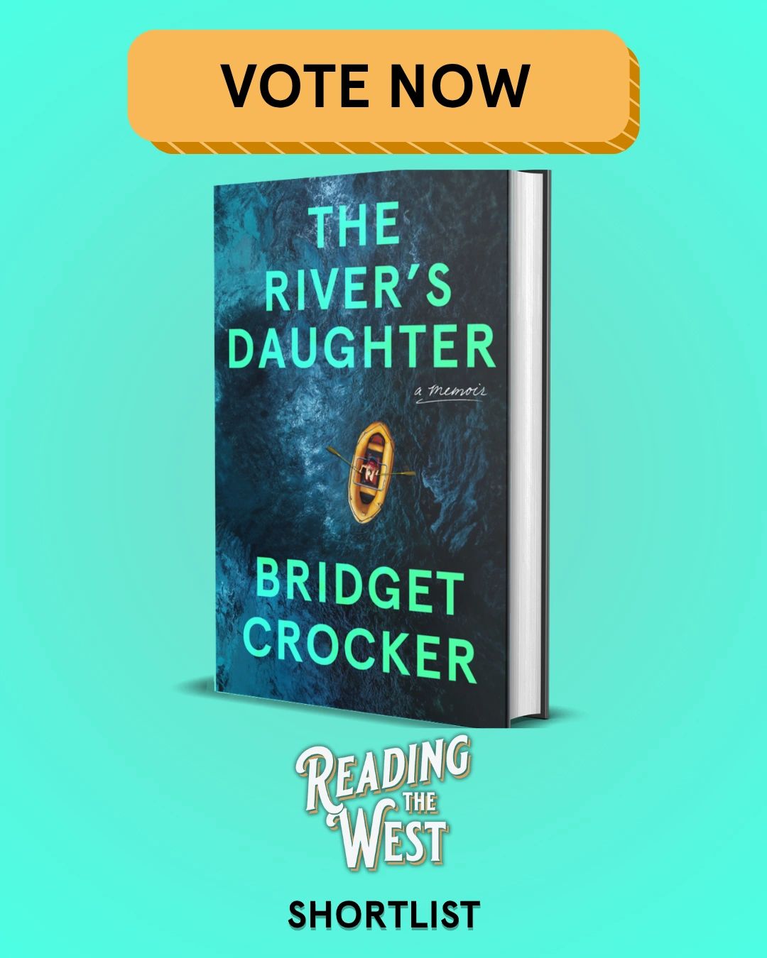 Vote now for The River's Daughter shortlisted for the Reading the West Book Award