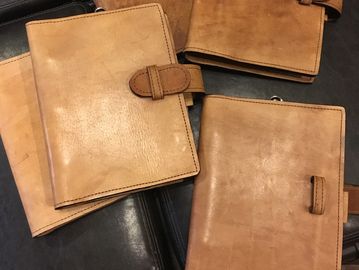 Leather replica of John Winchester's Journal, Includes the medals and ribbons. Visit my Etsy Store.