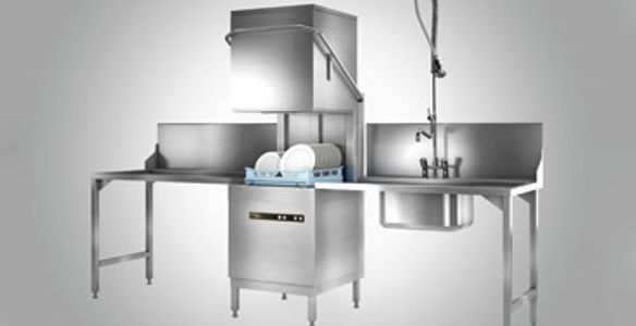 The Ecomax Plus H615W/SW Passthrough Dishwasher