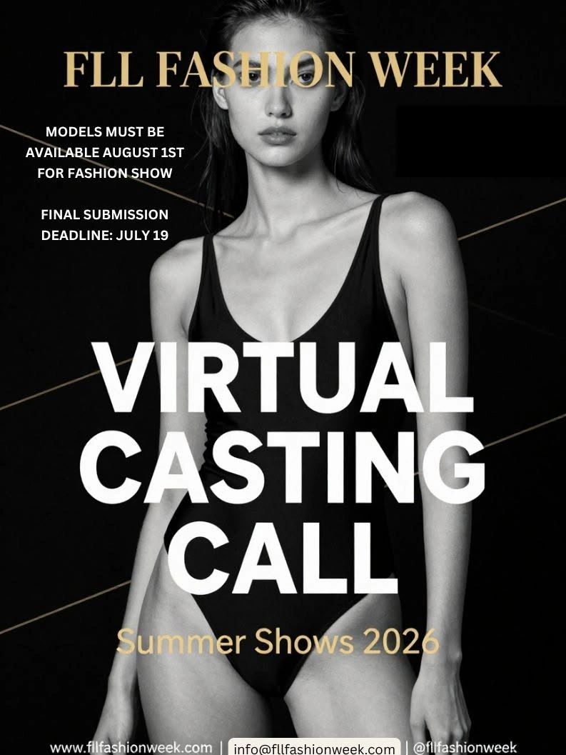 Florida Swim Week Model Casting Fort Lauderdale Fashion Week July 19, 2026 Fashion Week Florida