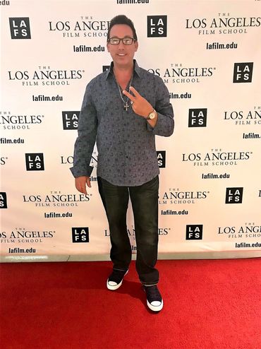 Mike Breyer on the Red Carpet at The Los Angeles Film School