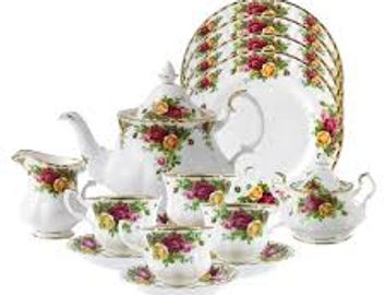 Vintage Old Country Rose (limited stock)
Available in 6", 8", 10" Cup/saucer, Tea Pot