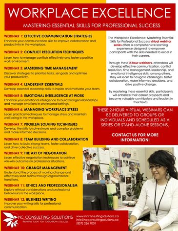 Workplace Excellence - Indigenous First Nations Program Workshop