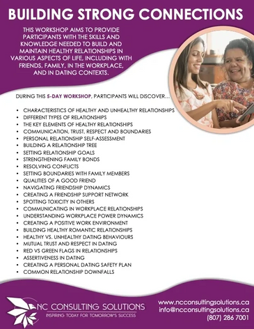 Building Strong Connections - Indigenous First Nations Program Workshop