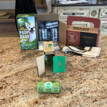 Original Poop Bags; Green; Compostable; OK compost HOME