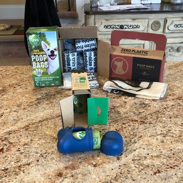 Original Poop Bags; Green; Compostable; OK compost HOME