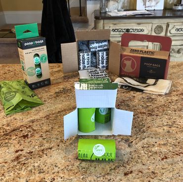 Unni; Dog Poop Bags; Green; Compostable; OK compost HOME