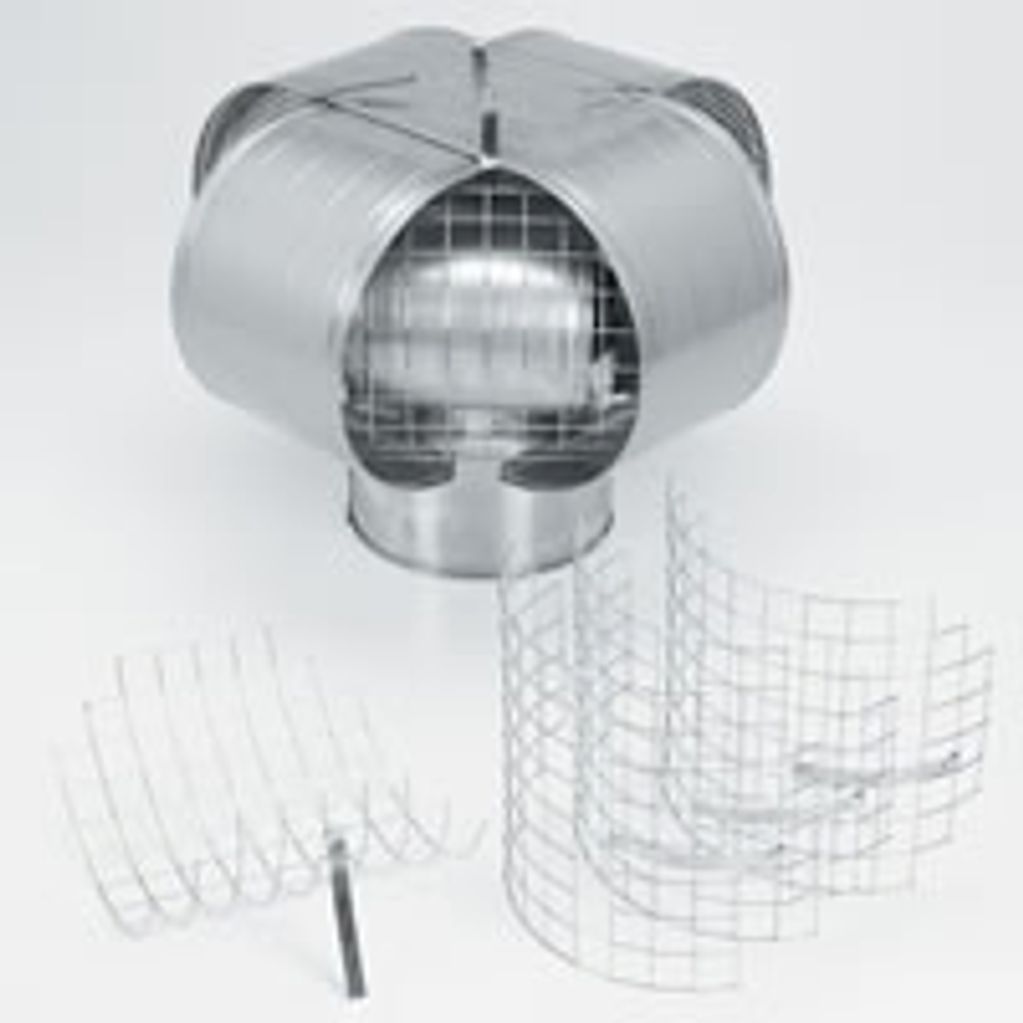 We can install a Wind Cap to help with a high wind area.
