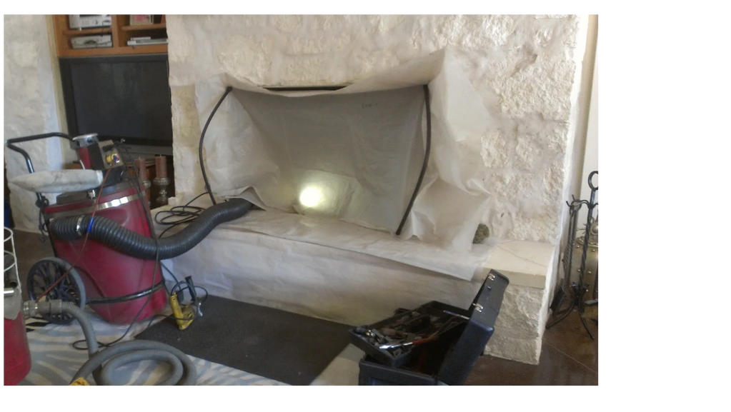 All SET-UP with dust control system.