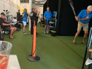 groups playing golf