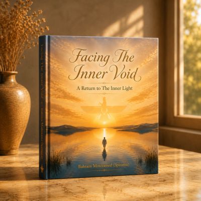 Book titled 'Facing The Inner Void' by Bahram Moterassed.