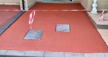 Tarmac restoration completed...