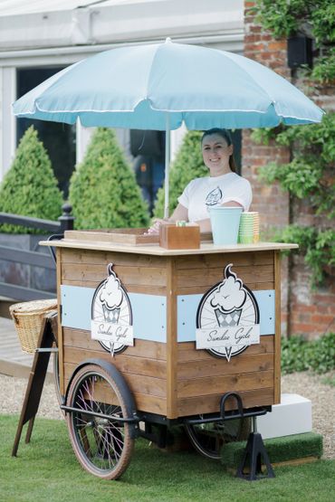 Ice Cream Bike and Server 