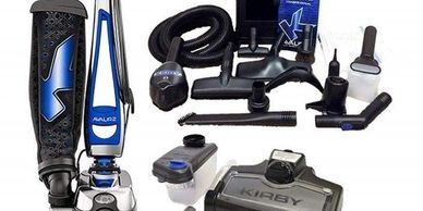 Beverly Sew & Vac shop repairs any model of Kirby vacuum cleaners (including discontinued models).