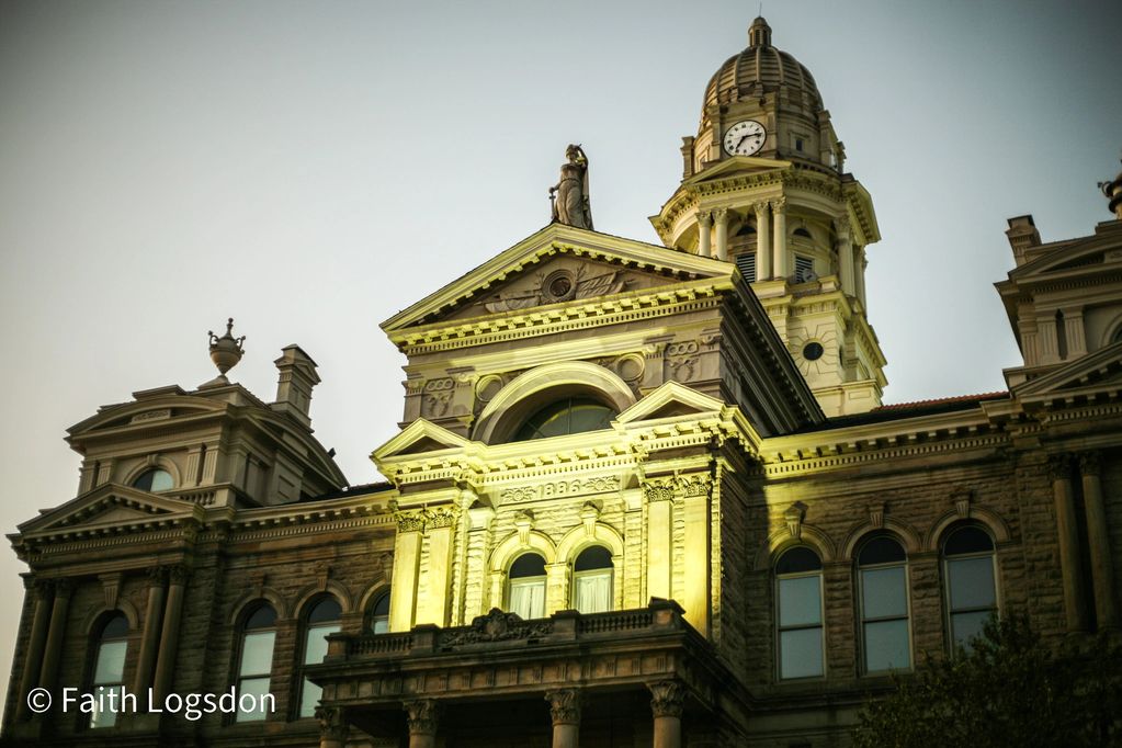 Belmont County Recorders Building, Saint Clairsville, Ohio.