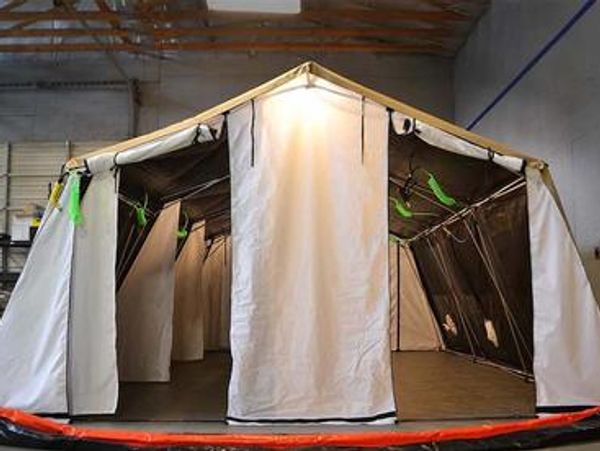 RAPID RESPONSE DECONTAMINATION SHELTER