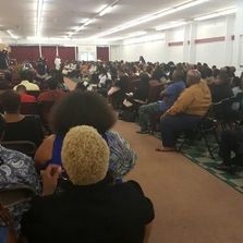 Church full of worshippers