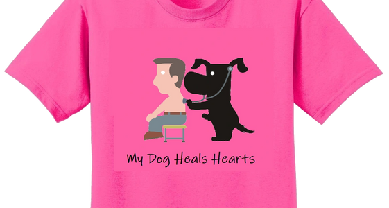 Your purchase of one of our fun tees provides a $10 donation to a local animal shelter.