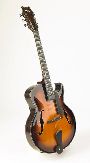 Hand made acoustic arch top guitar