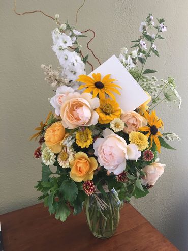 spring bouquet delivered