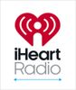 iHeartRadio logo with a red heart and radio waves design.