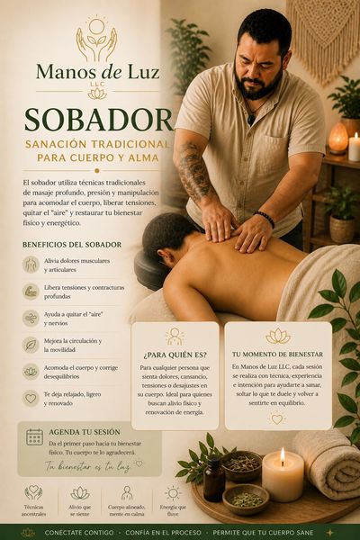 Therapist performing traditional massage for body and soul healing.