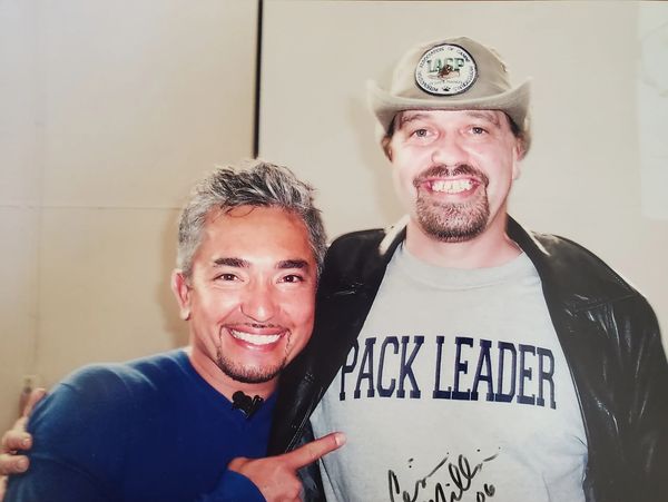 Cesar Millan & I
2006 Conference of the International Association of Canine Professionals Conference
