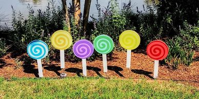 Happy Birthday Yard Display