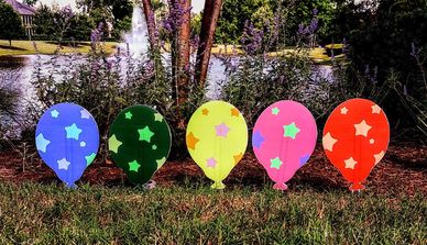 Happy Birthday Yard Display