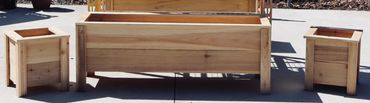 Cedar Planter set