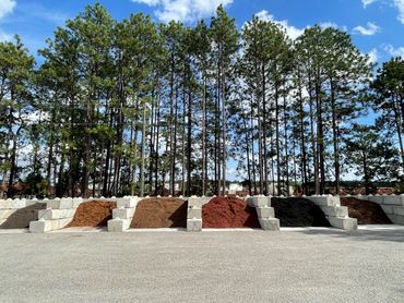 Bulk mulch, topsoil, mushroom compost, and gravel
