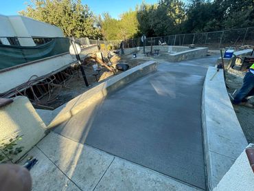 Walkway at public building