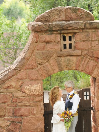 Historic Gate at Craftwood Peak by Wedgewood Weddings - Manitou Springs Wedding Venue