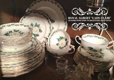 Royal Albert Lady Clair 
West Coast Downsizing Solution Estate Auction Mission