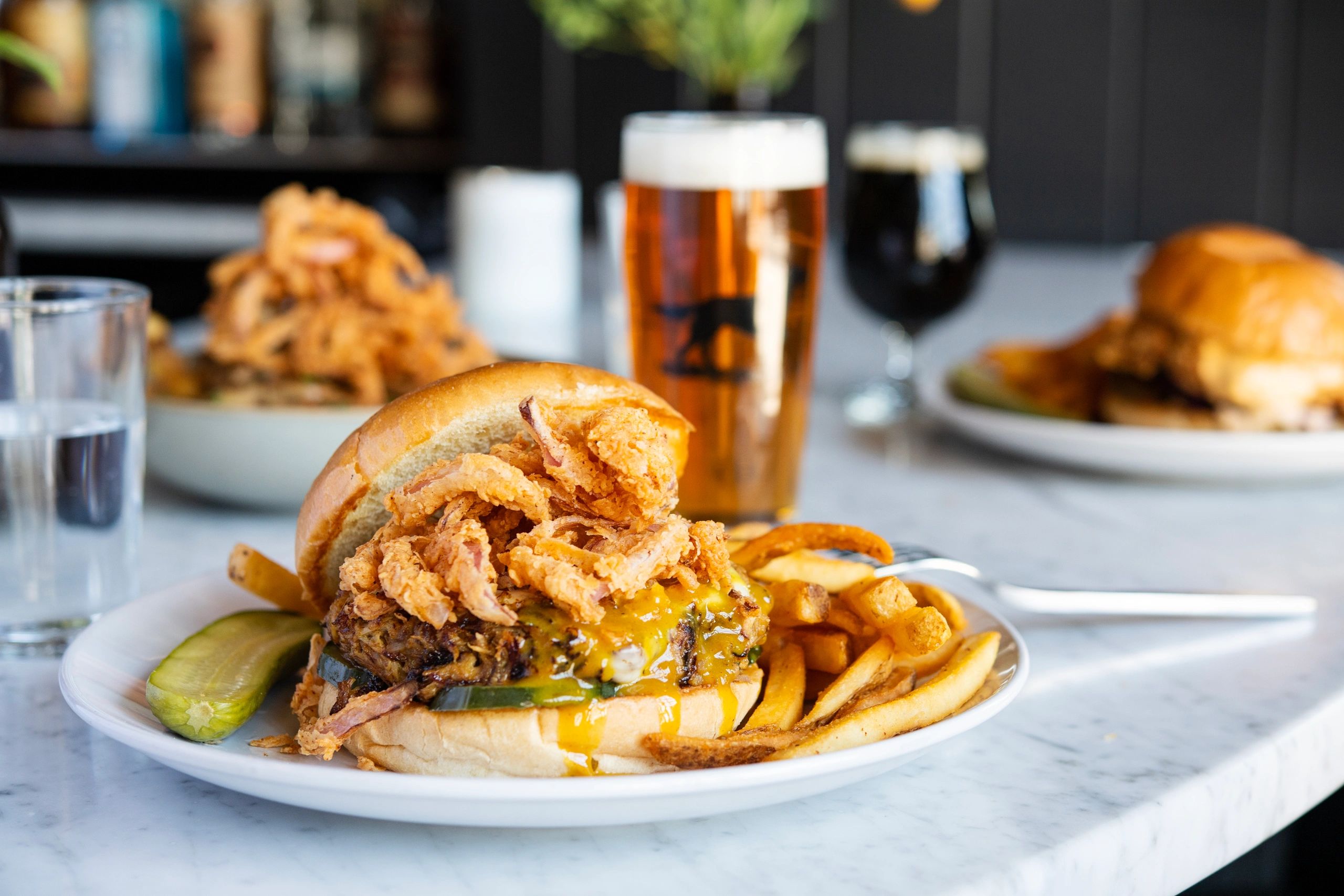 Table of food at Batson River
Photo Credit: Nicole Wolf