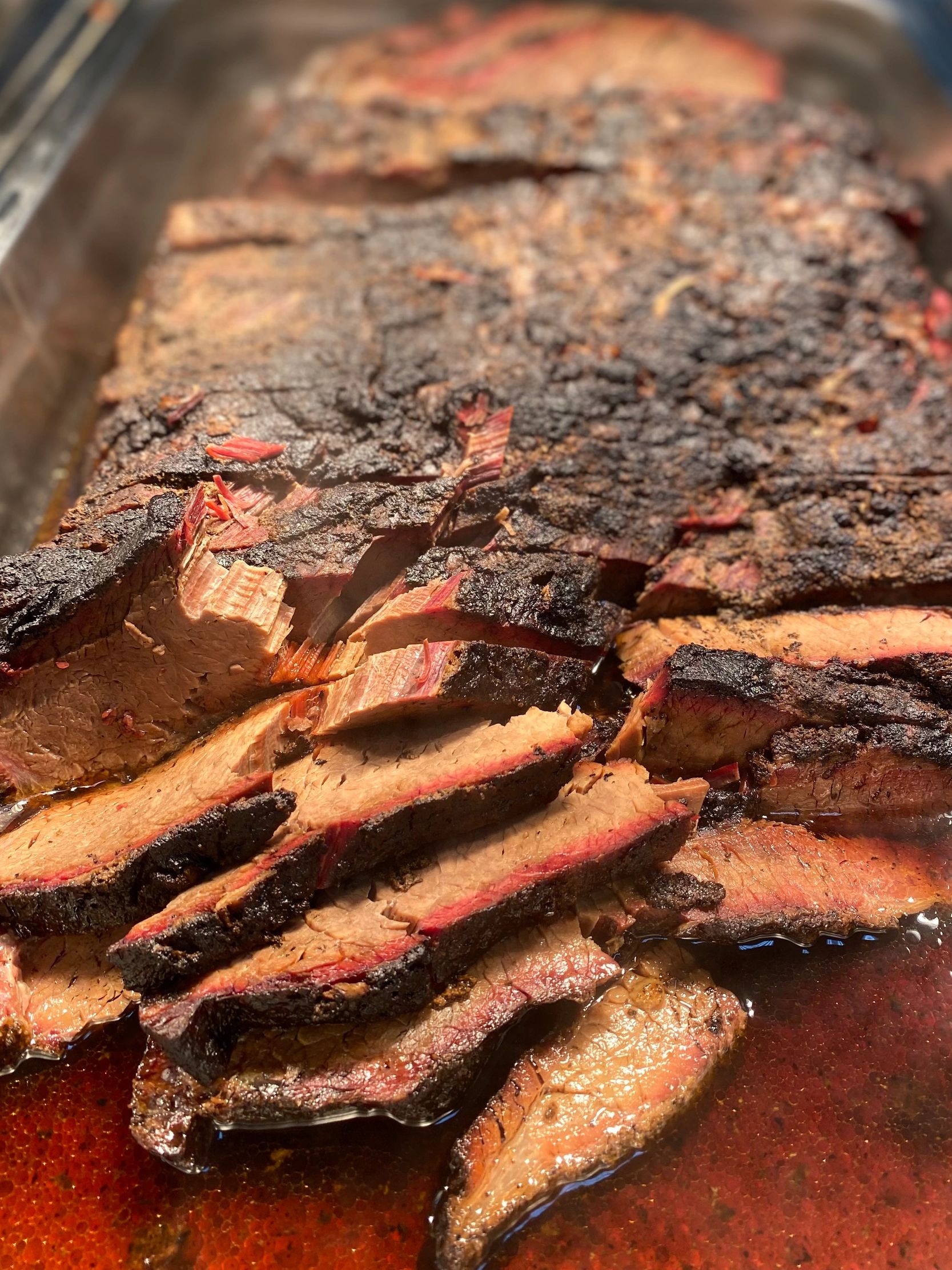 Slow cooked Beef Brisket