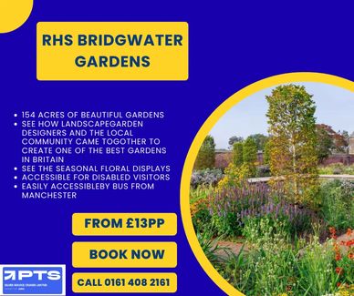 FLOWER BEDS AT RHS BRIDGWATER