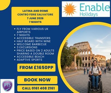 Male Wheelchair users at the Coloseum.