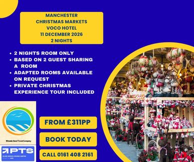 MANCHESTER CHRISTMAS MARKET STALL