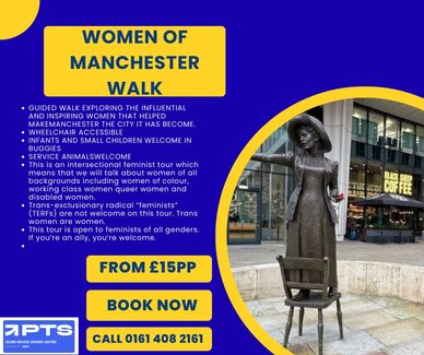 Pankhurst statue in St Peter’s square