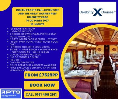 DINING CARRIAGE OF THE INDIAN PACIFIC TRAIN