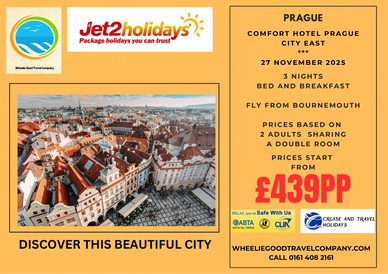 Birds Eye view of Prague