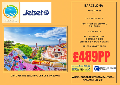 Colourful mosaic walls of Parc Guell