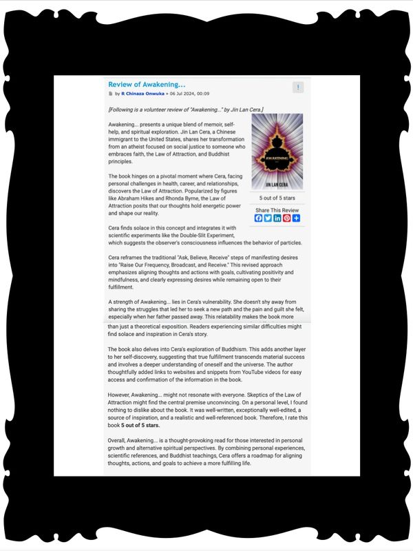 Reader's review about the book, "Awakening..."