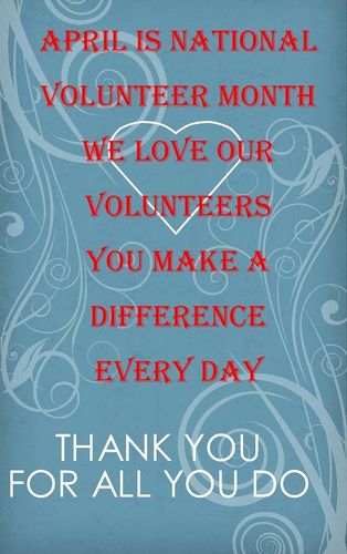 This is a great time to start donating some of your time. Call 785-242-7200 to volunteer.